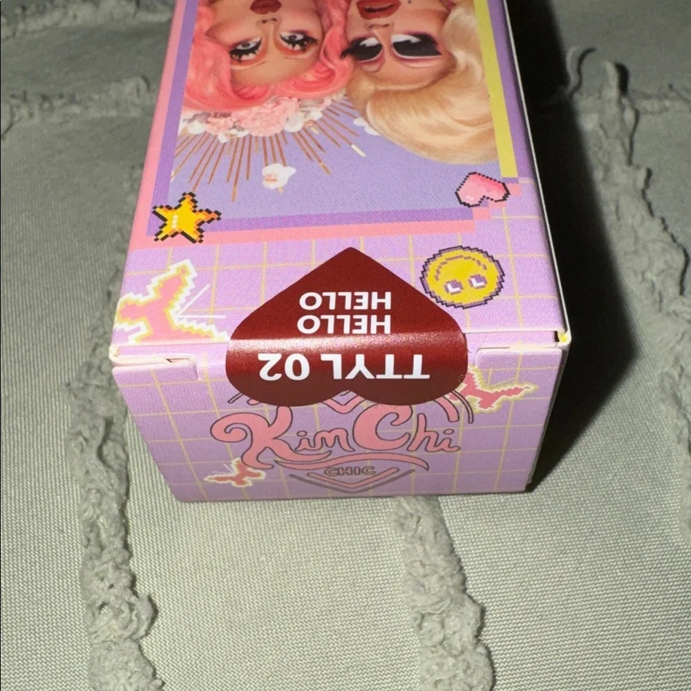 NIB KimChi Chic Trixie Mattel BFF4EVR COLLAB Hello Hello TTYL02 Liquid Lipstick